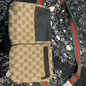 Gucci Canvas Monogram Belt Bag